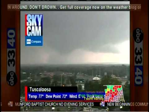 ABC 33/40 Coverage of the April 27, 2011 Outbreak (5:00 to 5:15 pm)