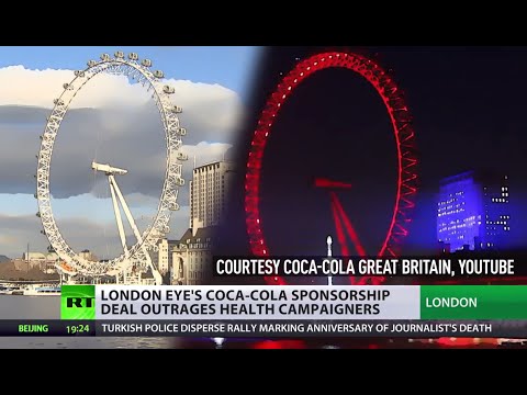 Broke? Coke! London eye's real-thing sellout