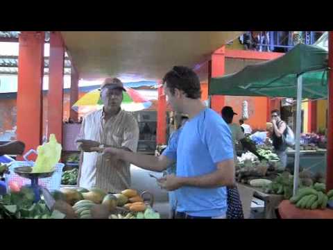 Fruit Market on the Seychelles Islands Victoria, Mahe (Raw Vegan Show #34)