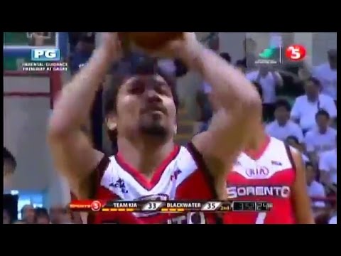 Manny Pacquiao First Highlight in PBA As A Playing Coach