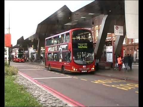 London Buses @ Vauxhall Bus Station august 2011