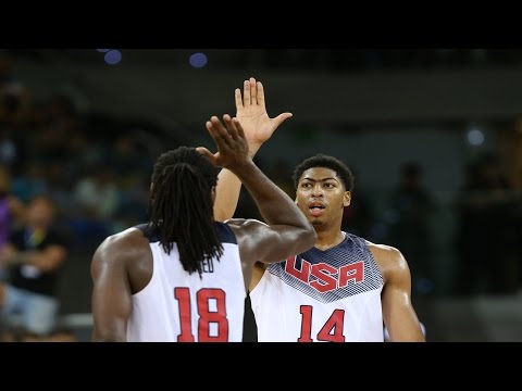 Anthony Davis Fills Up The Stat Sheet Against Slovenia