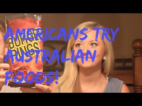 Americans Try Australian Foods!