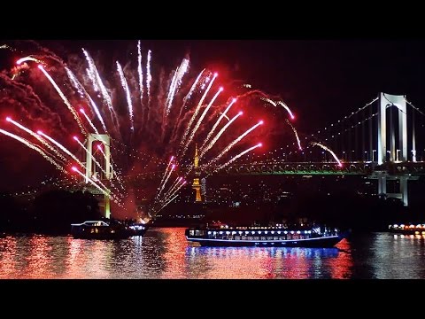 [ 4K Ultra HD ]東京の花火大会 Fireworks Festivals in Tokyo ( Shot on RED )