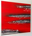 75/75cm- red silver black - by Yanoosh