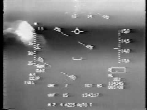 F-16 dodging 6 Iraqi SAM launches on Jan 19 1991