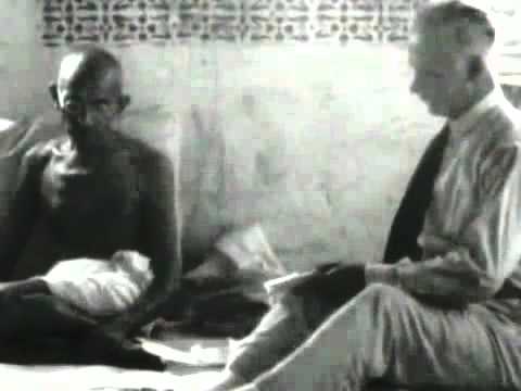 mahatma gandhiji's 1st ever interview video.flv