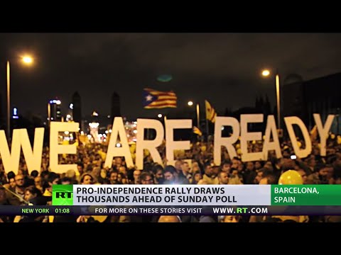 1 Day to Go: Catalonia gears up for 'illegal' independence vote