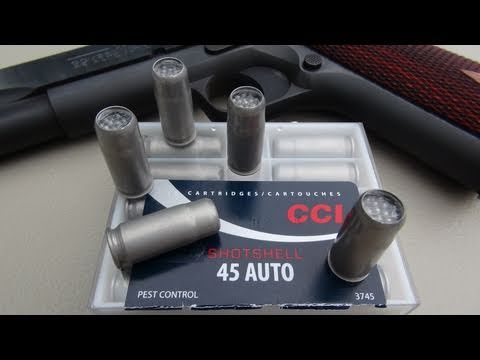 .45 ACP CCI Shotshell Review