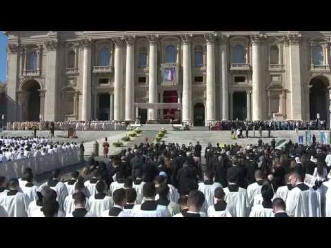 Mass for the Beatification of Pope Paul VI 19 October 2014 HD