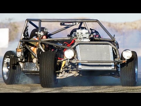 1985 C4 Corvette-Kart vs. 2014 Lingenfelter C7! - Roadkill E. 35