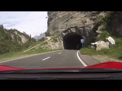 Ferrari 458 Italia Spider Swiss Alps Drive - Susten Pass