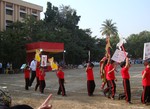 Nursery school students-kids-children-India.