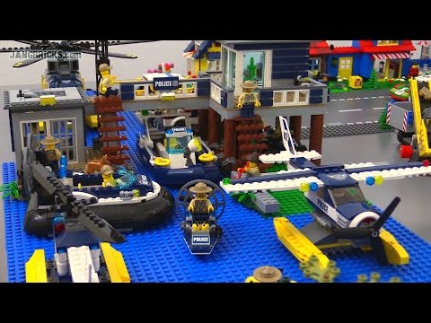 LEGO City 2015 - ALL Swamp Police & criminal sets together!