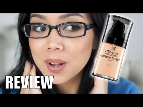 Revlon Photoready Airbrush Effect Foundation First Impression Review - itsjudytime