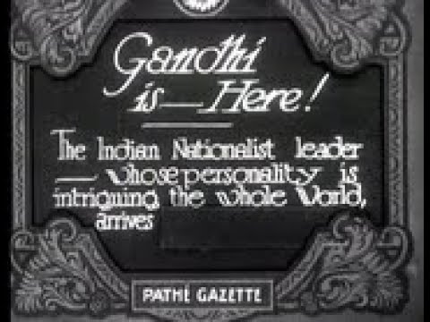 Footage - Gandhi - 1931 September 12