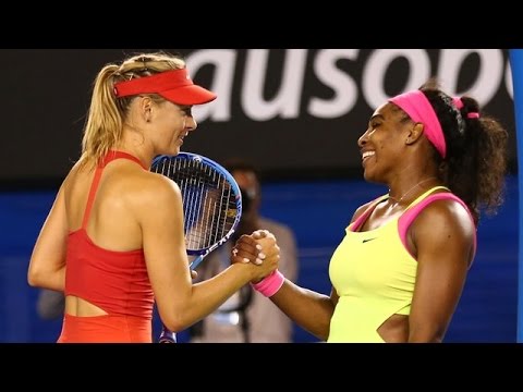 Serena Williams beats Maria Sharapova to win Australian Open

For more Latest and Breaking News Headlines 
SUBSCRIBE to https://www.youtube.com/user/24X7BreakingNEWS

Serena Williams beat Maria Sharapova to win her sixth Australian Open and 19th Grand Slam title.
The American world number one served superbly to win a pulsating final 6-3 7-6 (7-5) after Sharapova fought back in the second set.
Williams, 33, moves past Martina Navratilova and Chris Evert with a 19th major singles title.
She has now beaten Russia\'s Sharapova, the world number two, 16 times in a row dating back to 2004.
\