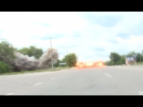 Two journalists for Russian TV channel Rossiya have died from wounds sustained during a Ukrainian military shelling attack near Lugansk, eastern Ukraine. The footage shows moment of deadly mortar shelling. FULL STORY: http://on.rt.com/j27njq

RT LIVE http://rt.com/on-air

Subscribe to RT! http://www.youtube.com/subscription_center?add_user=RussiaToday

Like us on Facebook http://www.facebook.com/RTnews
Follow us on Twitter http://twitter.com/RT_com
Follow us on Instagram http://instagram.com/rt
Follow us on Google+ http://plus.google.com/+RT

RT (Russia Today) is a global news network broadcasting from Moscow and Washington studios. RT is the first news channel to break the 1 billion YouTube views benchmark.