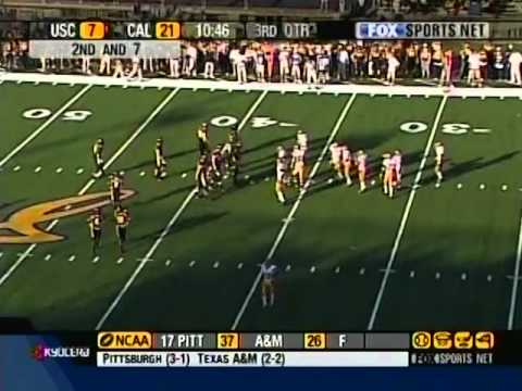 2003 #3 USC vs. Cal Golden Bears Football (Full Game)