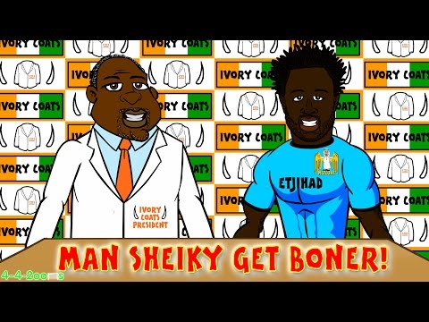 BONY SIGNS FOR MAN CITY + TRANSFER NEWS (Defoe Sunderland Ivory Coast Football Cartoon)