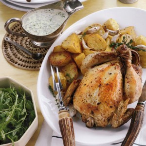 Roast chicken