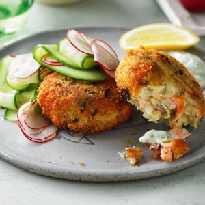 Salmon cakes