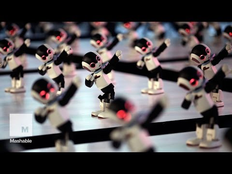 100 humanoid robots perform synchronized dance routine in Tokyo | Mashable