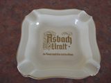 Asbach Uralt Cream Coloured Ceramic Ashtray