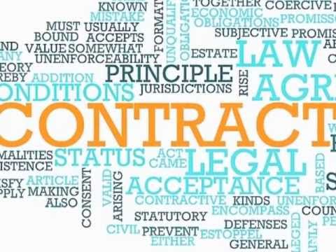 VV 26 English Legal Vocabulary - Contract Law 1