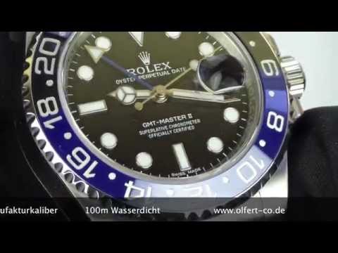 Rolex GMT Master II Automatik 116710 BLNR www.olfert-co.de