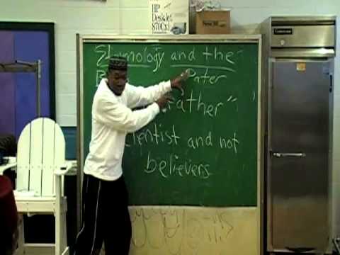 Abdullah Bey - Etymology and the bible part 1.mov