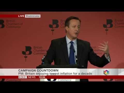 BCC 2015 conference: Tory PM David Cameron (10Feb15)