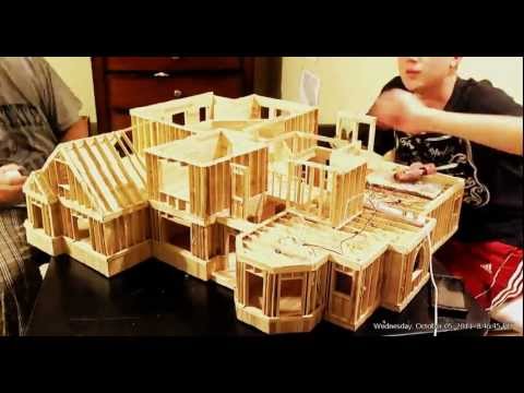 Building Popsicle Mansion Time Lapse