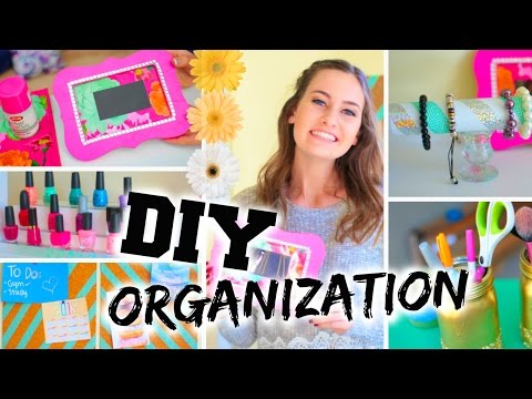 DIY Room Organization + Easy Ways to Organize!