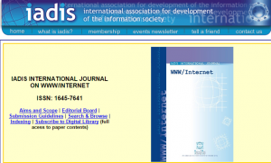 IADIS INTERNATIONAL JOURNAL ON WWW INTERNET