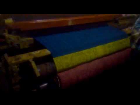 Electronic Jacquard running with Powerloom (Over-Pick Loom)