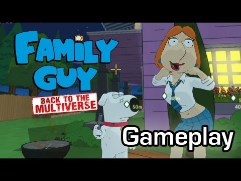 Family Guy Back to the Multiverse - Drunken Lois gets dirty (Gameplay 1080p)