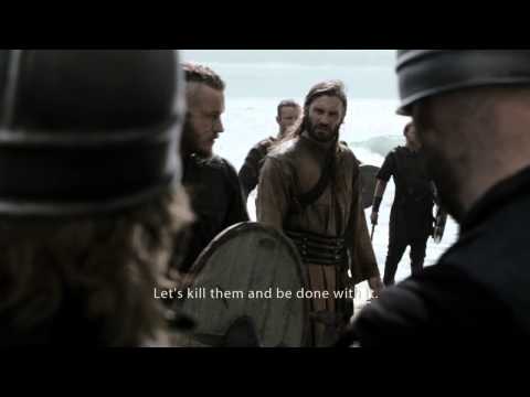 VIKINGS (2013) - Ragnars' army meets Anglo-Saxons