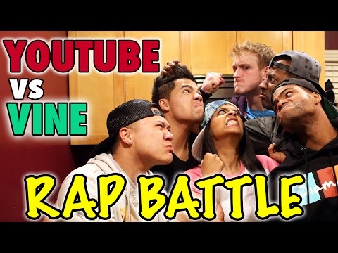 YouTube vs Vine - RAP BATTLE! (ft. King Bach, DeStorm, Logan Paul, Timothy DeLaGhetto & D-Trix)