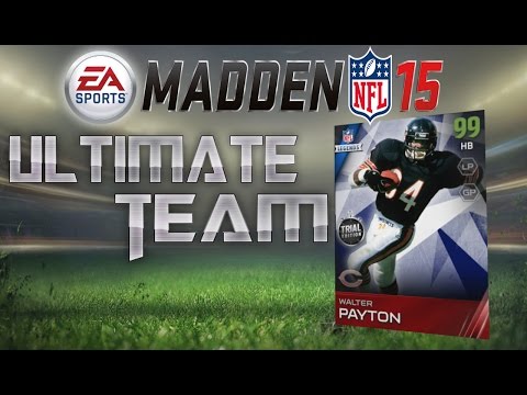 Madden 15 Ultimate Team - WIN or GO HOME! Walter Payton Gameplay & Review! MUT 15