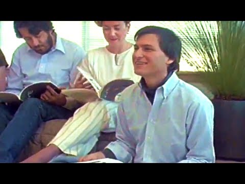 Steve Jobs brainstorms with the NeXT team (1985)