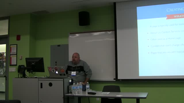 Al Davis:  WordPress 101