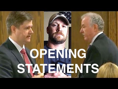 American Sniper Chris Kyle TRIAL OPENING STATEMENTS p1