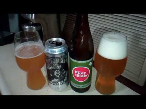 Beer Pourn - Heady Topper vs Pliny the Elder