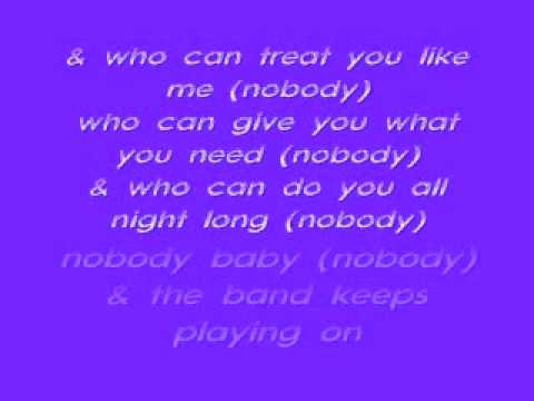 Keith Sweat-Nobody Lyrics