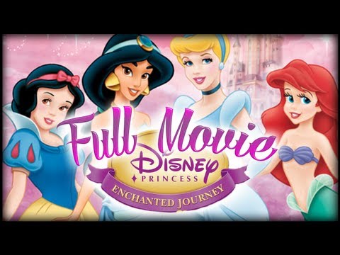 ♥ Disney Princess: Enchanted Journey - All Cutscenes FULL MOVIE