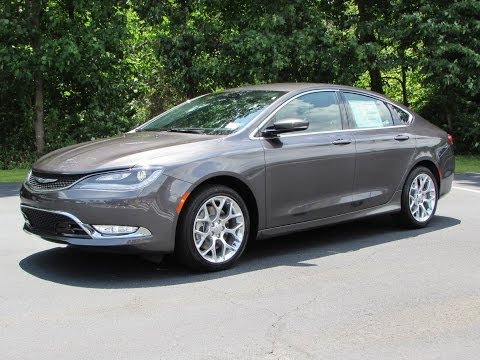 2015 Chrysler 200C AWD V6 Start Up, Exhaust, and In Depth Review