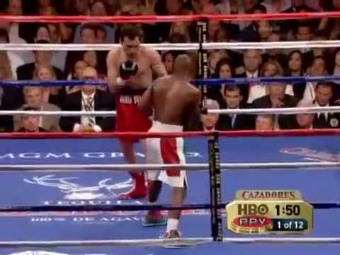 Oscar De La Hoya  vs  Floyd Mayweather Jr.