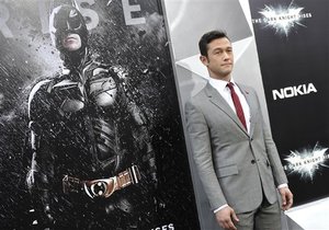 Actor Joseph Gordon-Levitt attends the world premiere of "The Dark Knight Rises" at the AMC Lincoln Square Theater on Monday July 16, 2012 in New York.