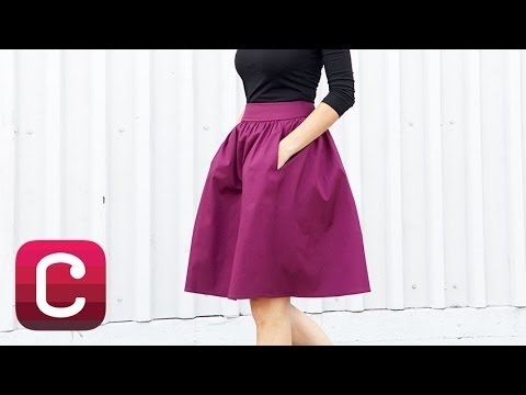 Learn to Sew Clothes with Simplicity Patterns – Sewing a Classic Gathered Skirt